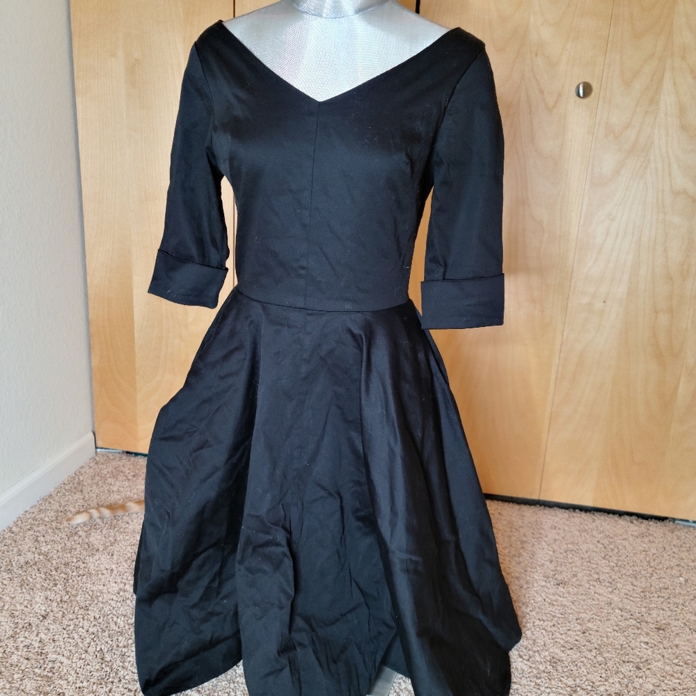 PUG Swing Dress in Black